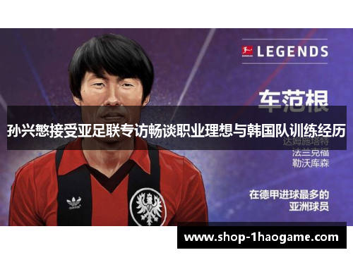 孙兴慜接受亚足联专访畅谈职业理想与韩国队训练经历